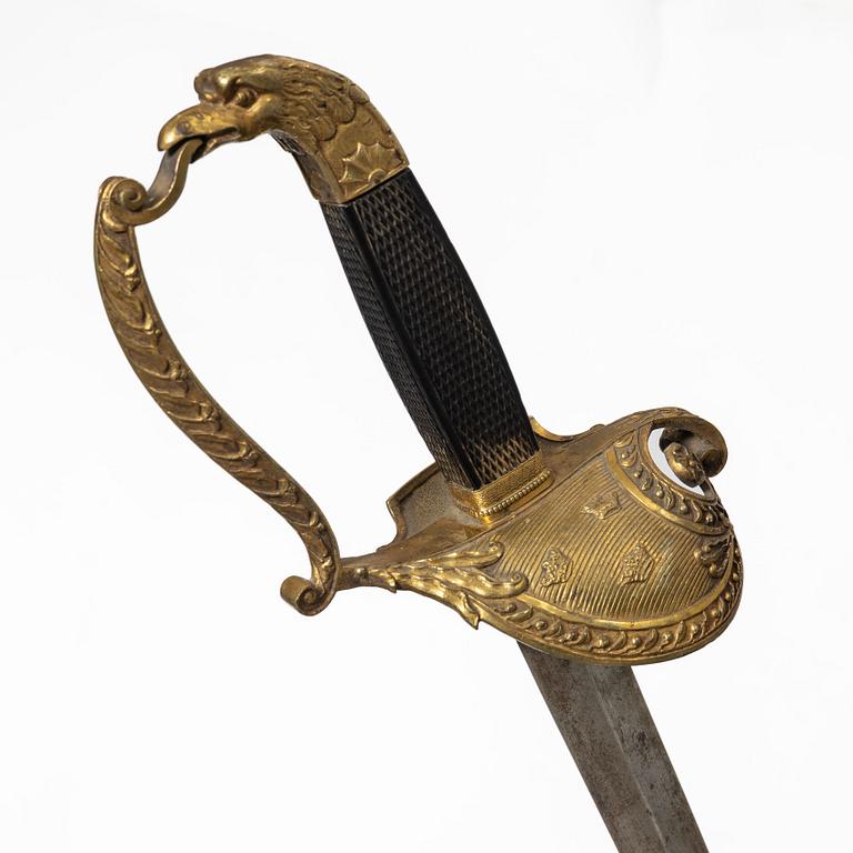 Värja, svensk 1800-talets första hälft.