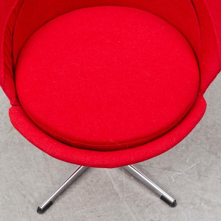 VERNER PANTON, stol, "Cone Chair", Danmark.