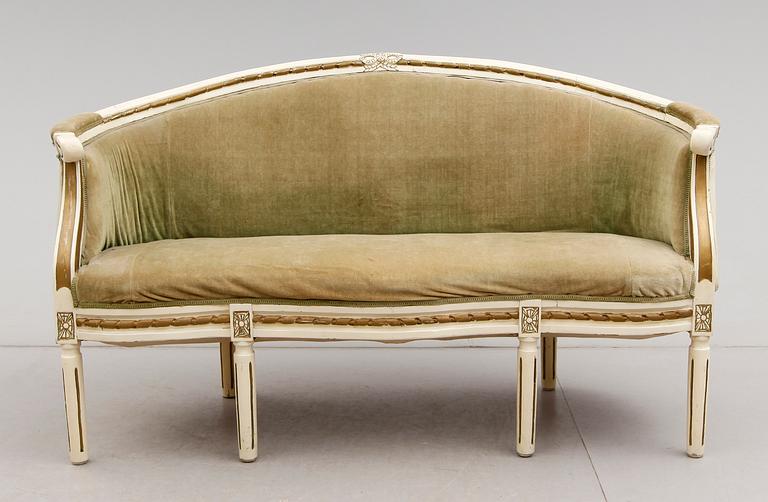 SOFFA, gustaviansk stil, 1900-talets första hälft.