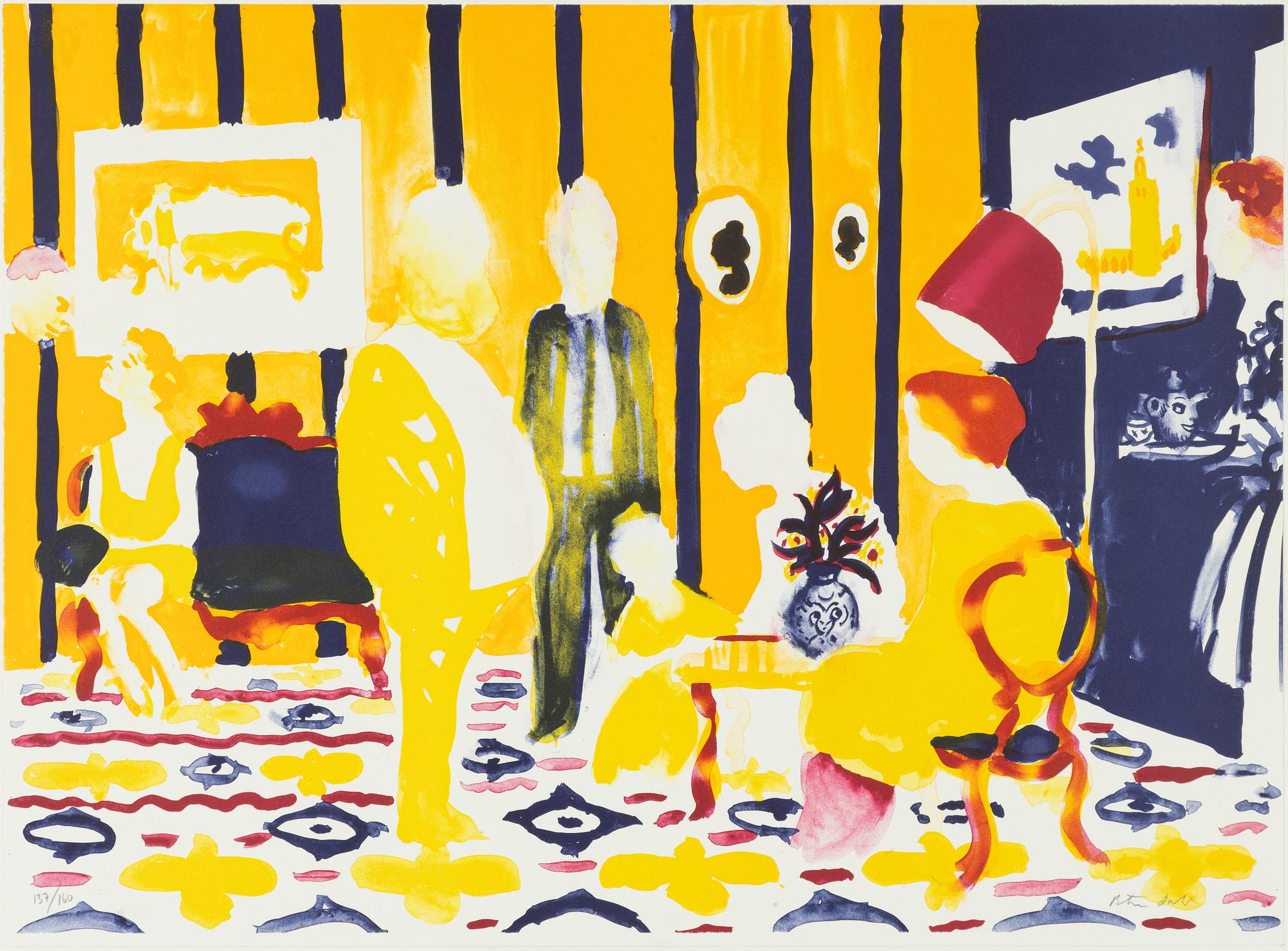 Peter Dahl, I salongen.