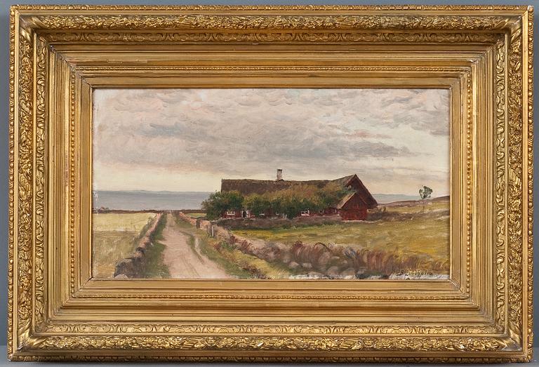 Berndt Lindholm, A HOUSE AT THE SEASIDE.