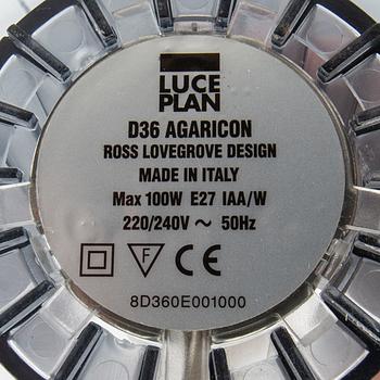 Ross Lovegrove bordslampa "Agaricon D36" för Luceplan, Italien samtida.