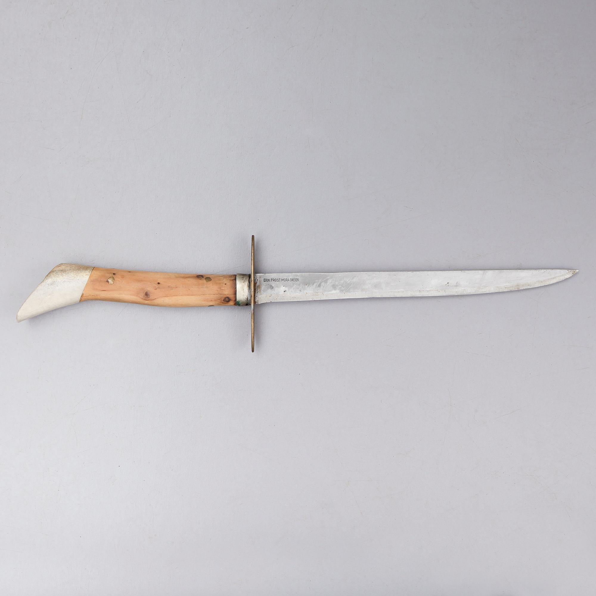 MORAKNIV, märkt Erik Frost, Mora, 1900-talets mitt.