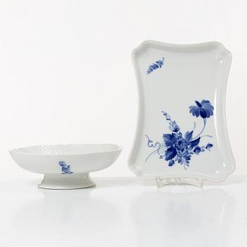 Royal Copenhagen, a 'Blue Flower' 50-piece dinner and coffee service,, Denmark.