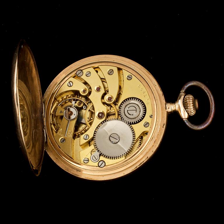 HERRFICKUR, guld 14K, tidigt 1900-tal. Tot ca 98 gram.