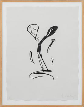 Claes Oldenburg · CLAES OLDENBURG, färglitografi, sign och numr 15/25.