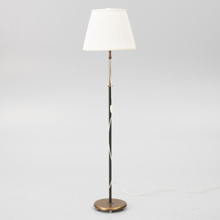 Harald Notini, a floor lamp model 15597, Arvid Böhlmarks Lampfabrik, Stockholm, 1950s.