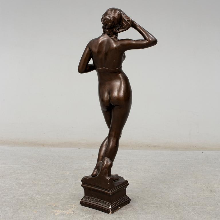 PER HASSELBERG, after. A plaster sculpture, ca 1900.