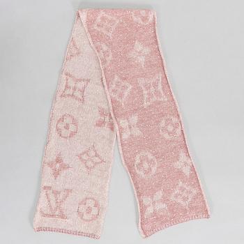Louis Vuitton, a 'Monogram Sunset Mohair Scarf'.