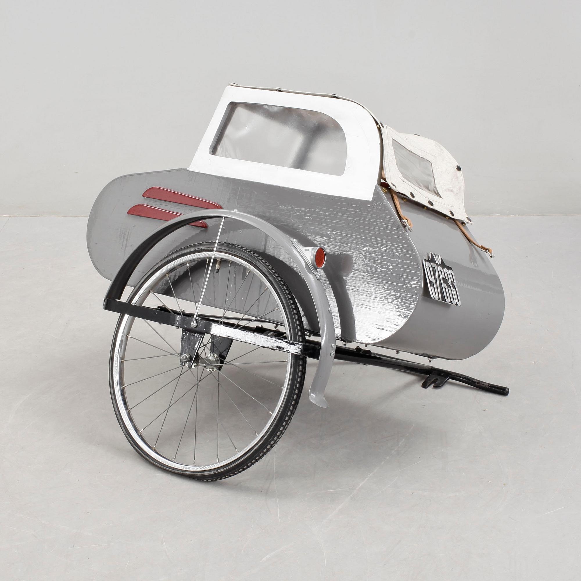 CYKELSIDOVAGN, Västerås, 1930-tal.
