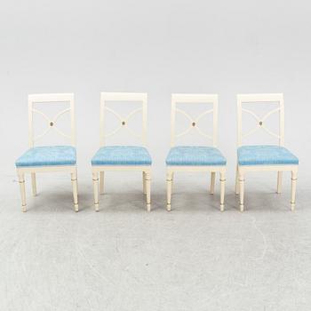 A set of four provincial chairs, first part of the 19th Century.