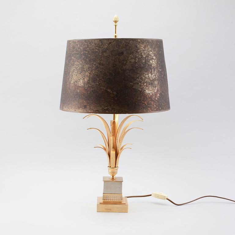 BORDSLAMPA, 1900-talets andra hälft.
