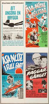 Film posters 4 pcs.