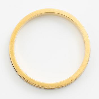 Lapponia, ring 18K gold and white gold, Finland 1977.