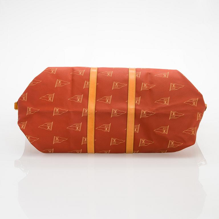 Louis Vuitton, A America's Cup Canvas Boston Bag.