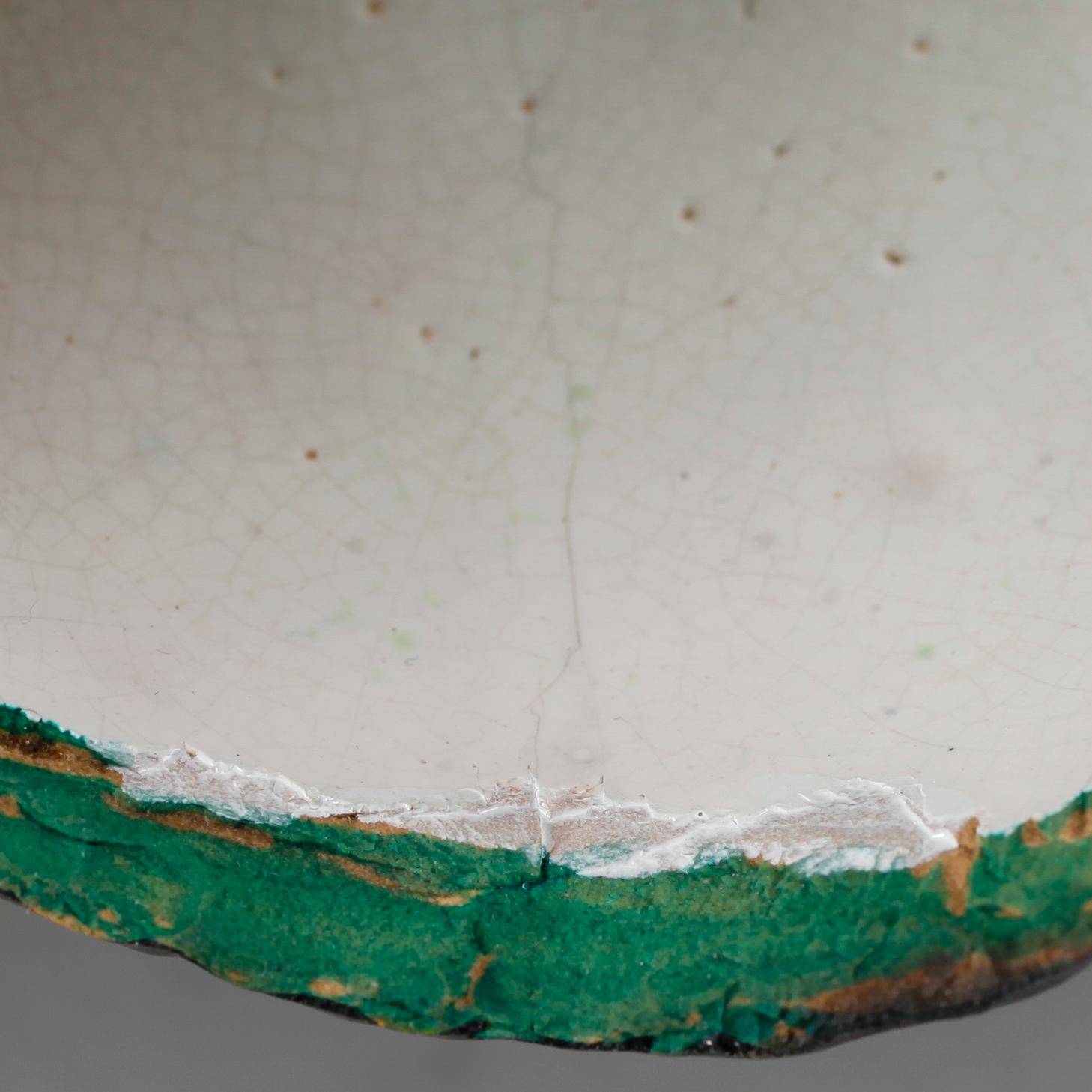 OSTRONFAT, majolika, möjligen Italien, 1800-/1900-tal.