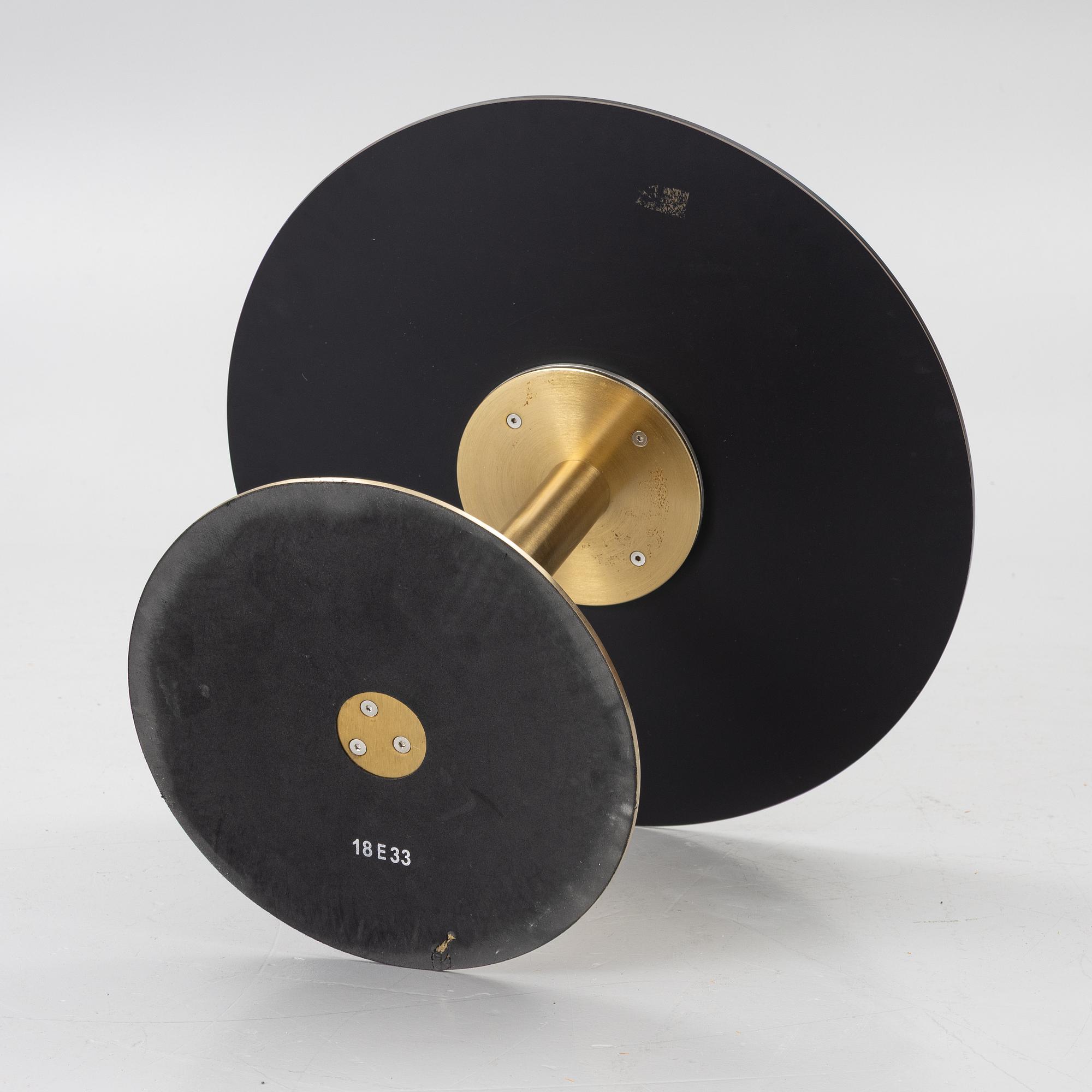 Tom Dixon, Coffee table, "Flash Table Circle", England, 2000s.