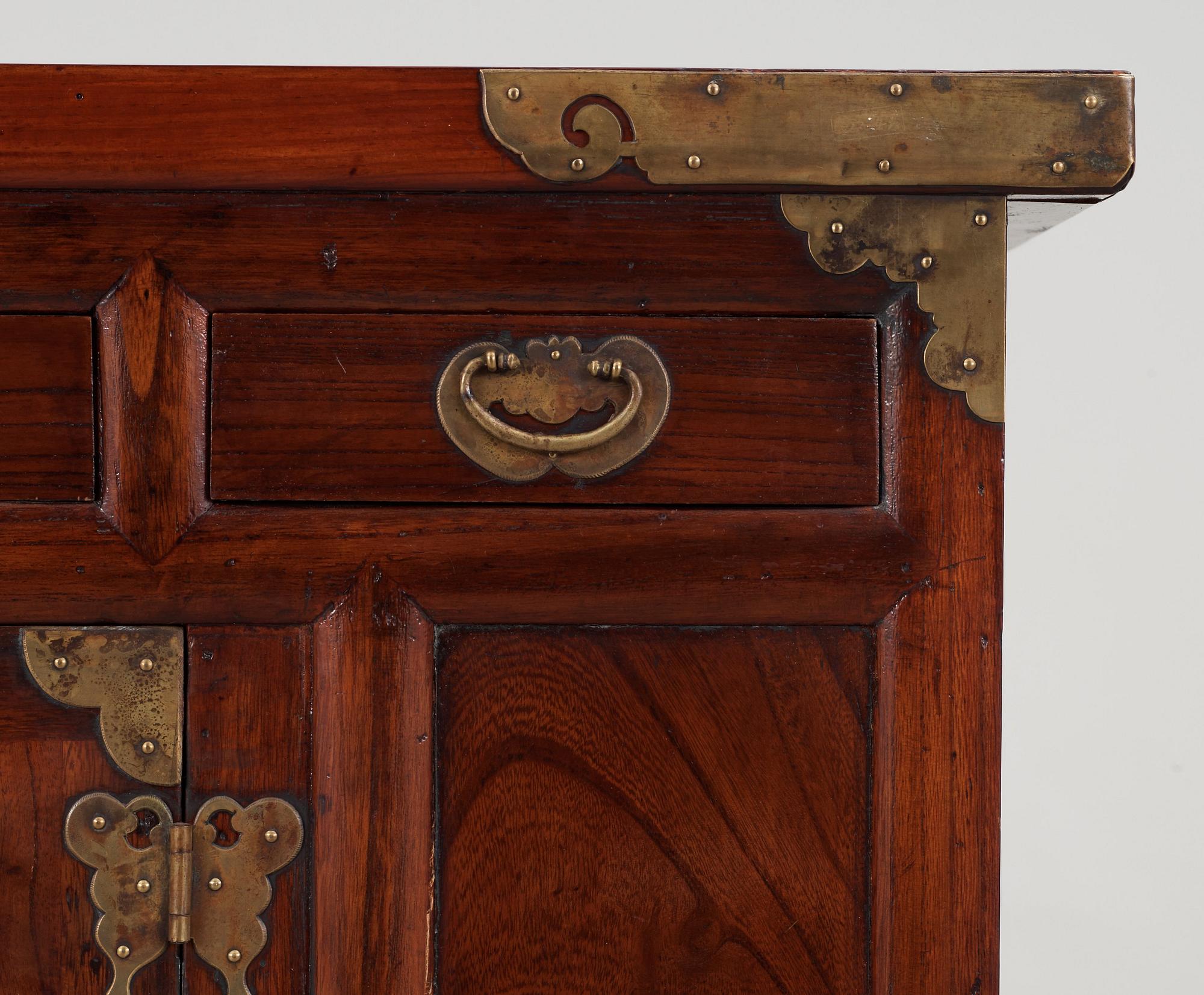 A Korean cupboard, presumably 19th Century.