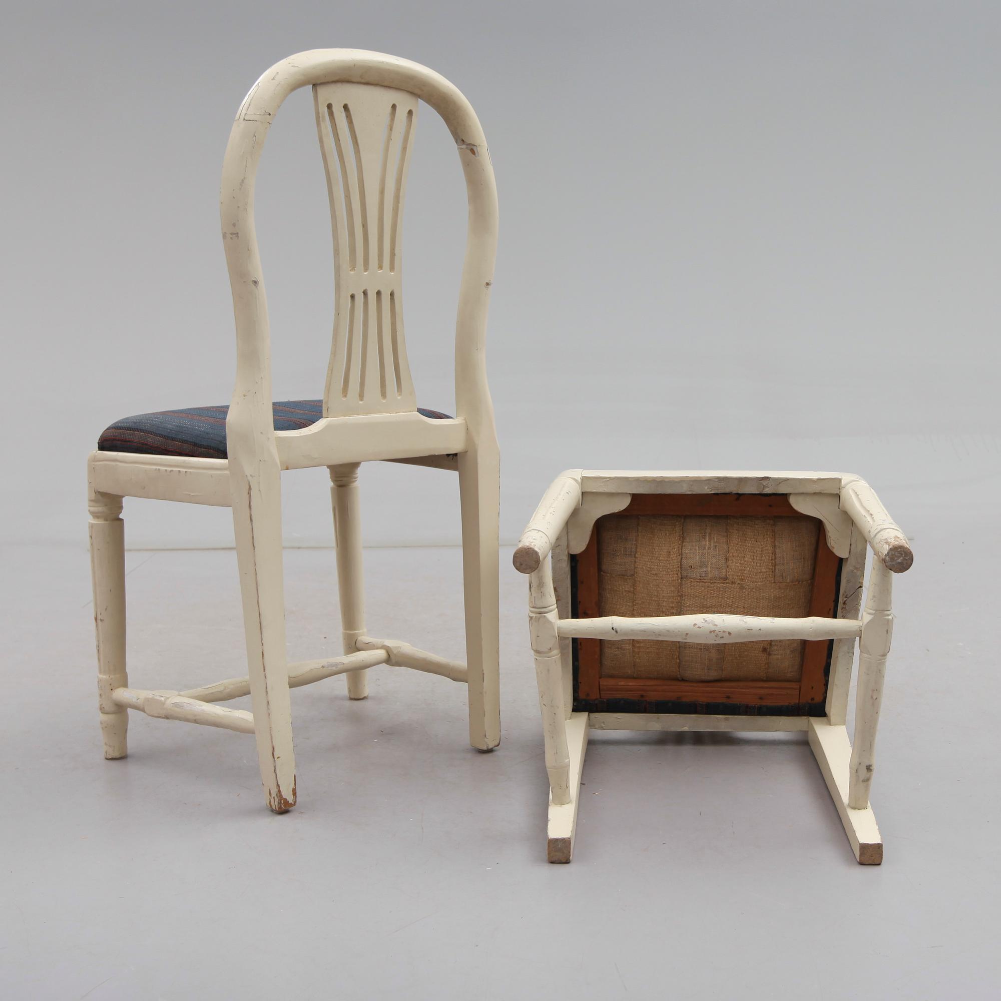 STOLAR, 4 st, sengustavianska, 1800-talets början.