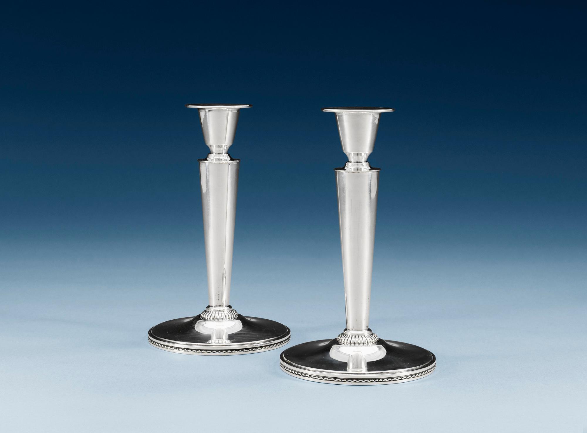 ERIC RÅSTRÖM, ljusstakar, 1, par, CG Råström, Stockholm 1967.