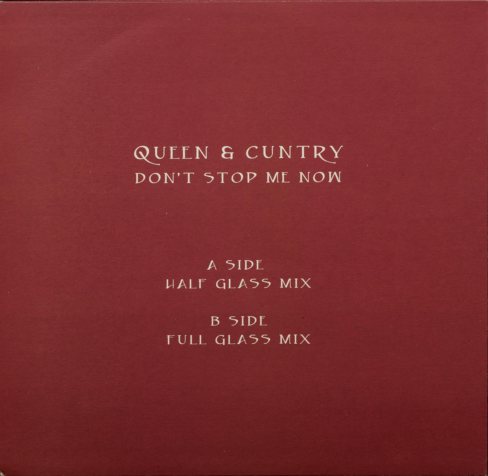 BANKSY, 12" ep with cover, "Queen & Cuntry", realeased 2008.