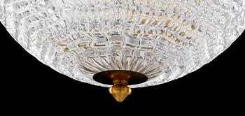 TAKLAMPA, omkring 1900-talets mitt, höjd ca 27 cm.