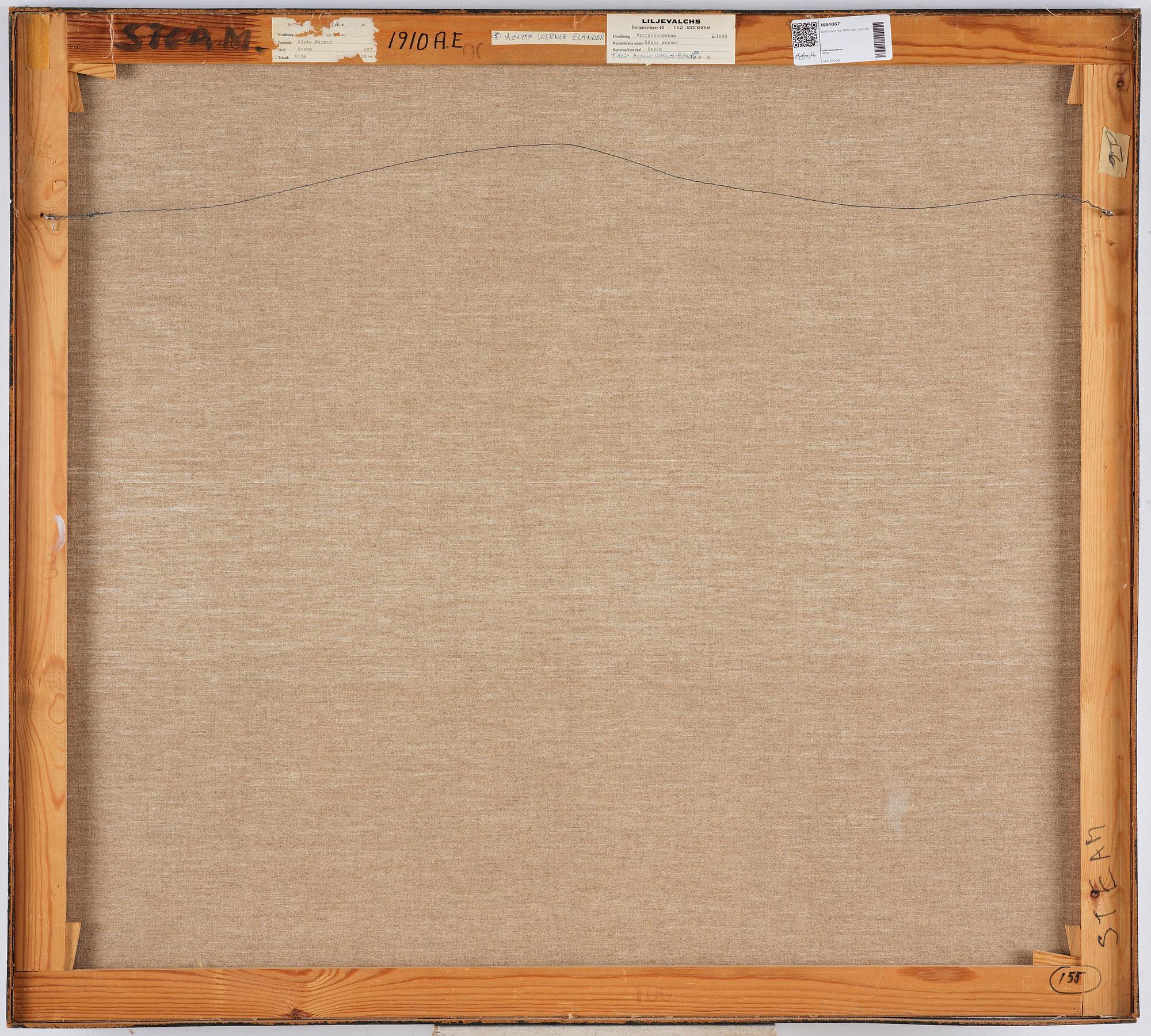 Gösta Werner, "Steam".