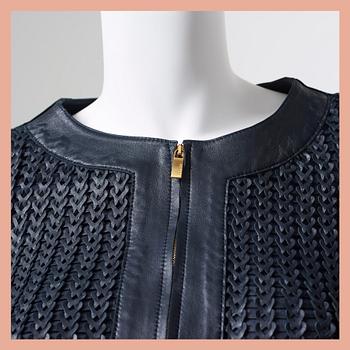 LEATHERJACKET, Escada, size 38.