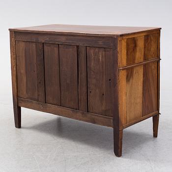 A late gustavian chest of drawers from around year 1800.