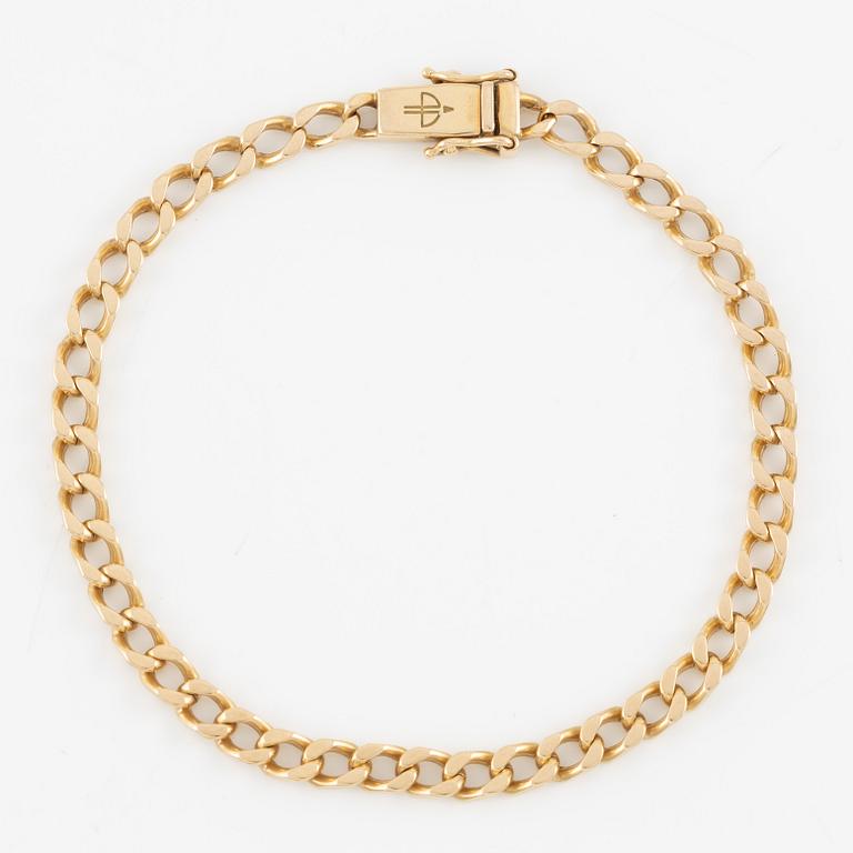 Arm bracelet, 18K gold, Balestra, Italy.