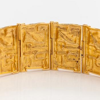 Björn Weckström, Armband "Opus 381", 18K guld. Lapponia 1969.