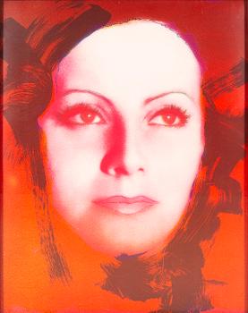 RUPERT JASEN SMITH, "The Kiss", Greta Garbo suite, signed and numbered AP 5/15, 1988, New York.