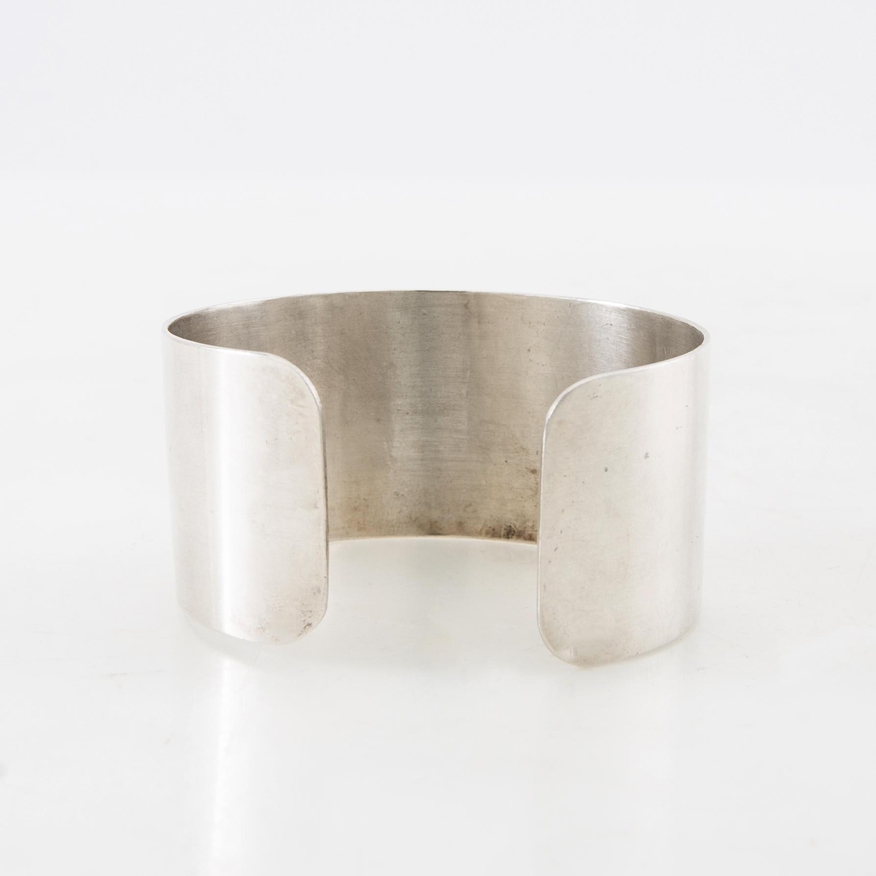 Wiwen Nilsson, bracelet sterling silver Lund 1968.