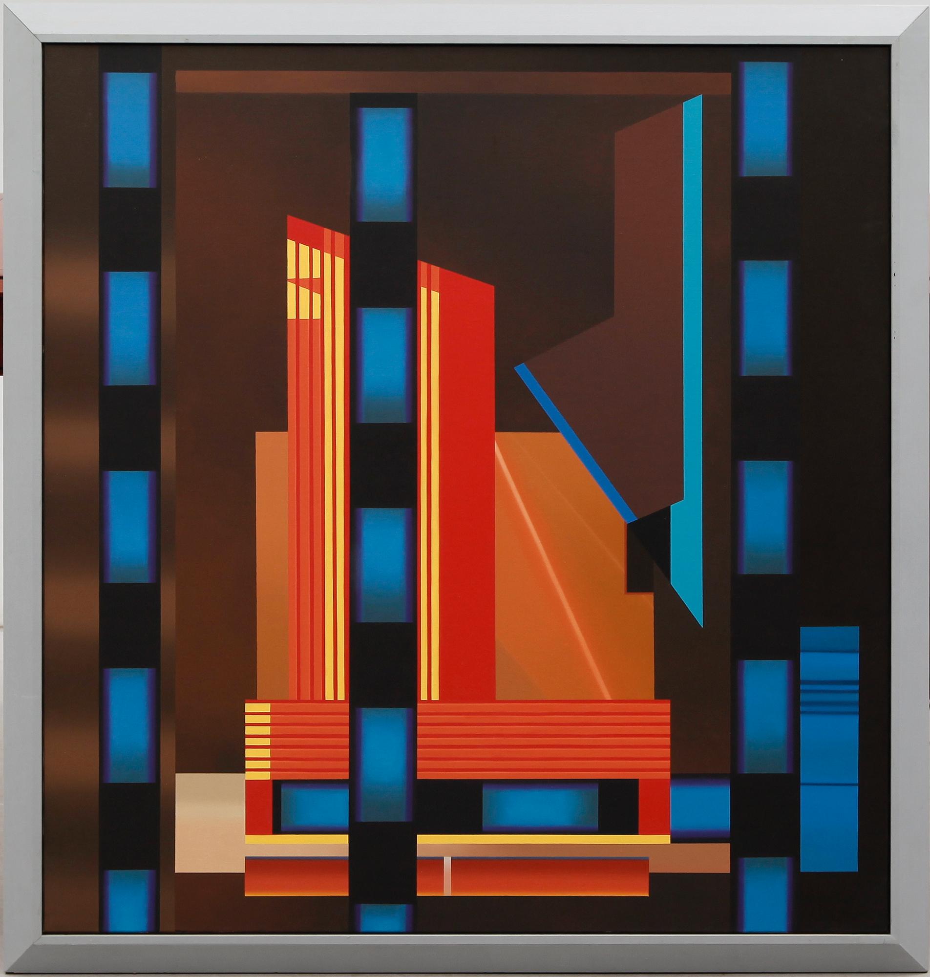 PEDER DUKE, olja på duk, signerad och daterad 1994-95 a tergo.