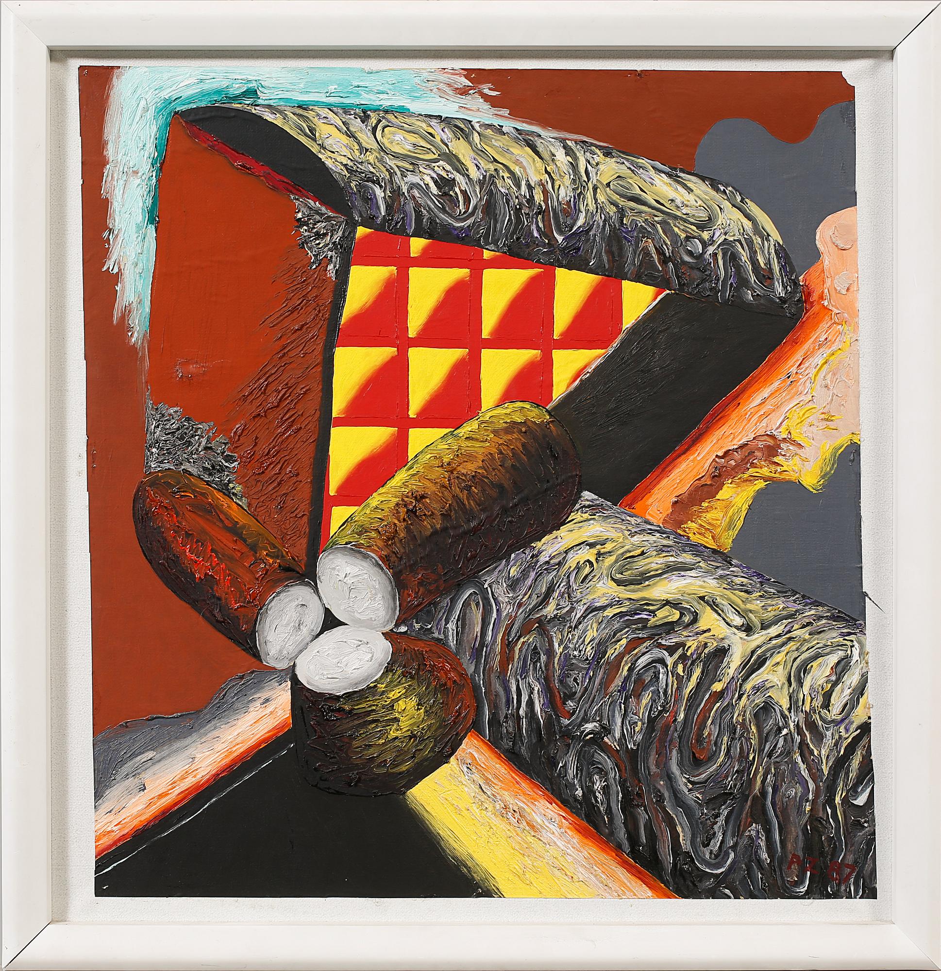 PETTER ZENNSTRÖM, olja på duk, monogramsignerad och daterad -87.