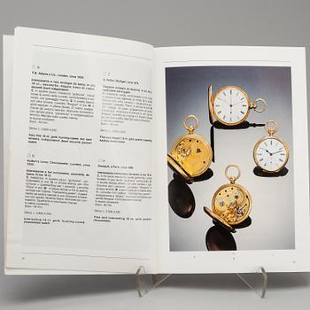 KLOCKLITTERATUR, 9 st, bl.a. Automatic-Armbanduhren aus der Schweiz: Uhren, die sich selber aufziehen.