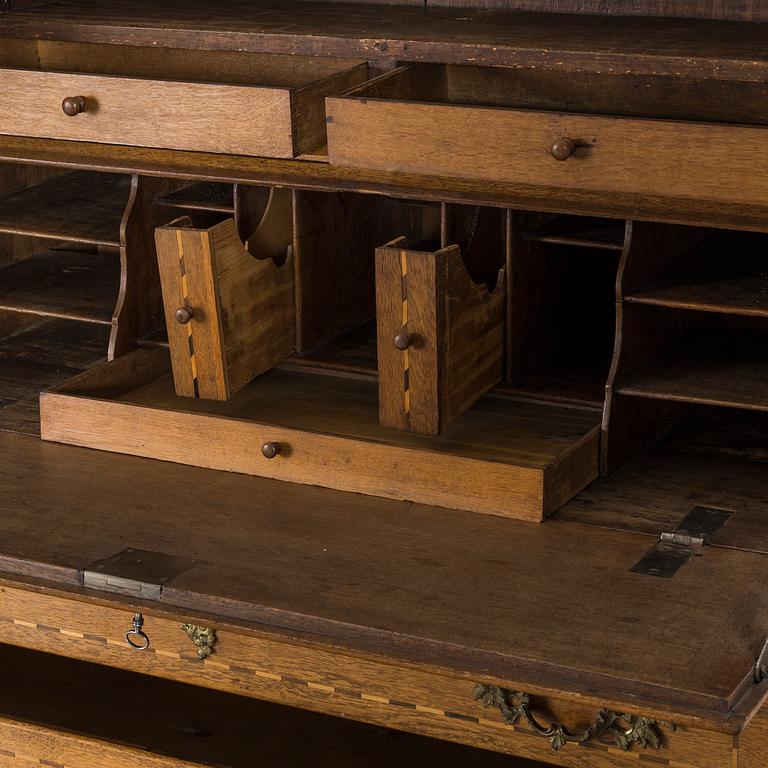 A Swedish late 18th century cabinet.