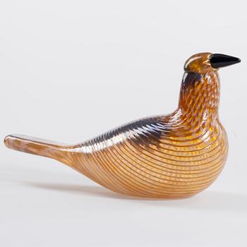 FIGURIN, glas, signerad O. Toikka, Nuutajärvi.