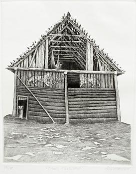 ÅKE JOHANSSON, kopparstick/etsning, sign och numr 38/100.