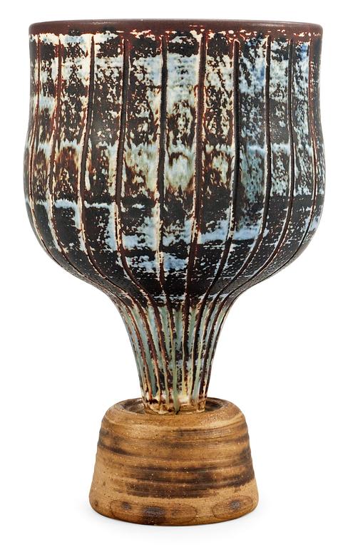 A Wilhelm Kåge Farsta vase, "Spirea", Gustavsberg studio 1950's.