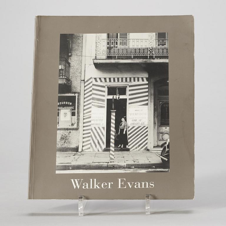 Fotoböcker, 11 st, Walker Evans.