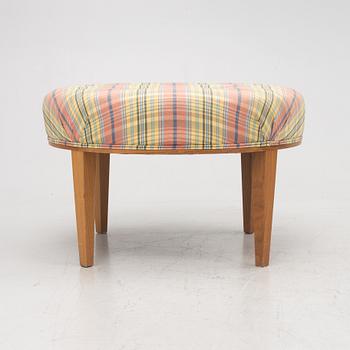 Josef Frank, a model '647' stool, Firma Svenskt Tenn, after 1985.