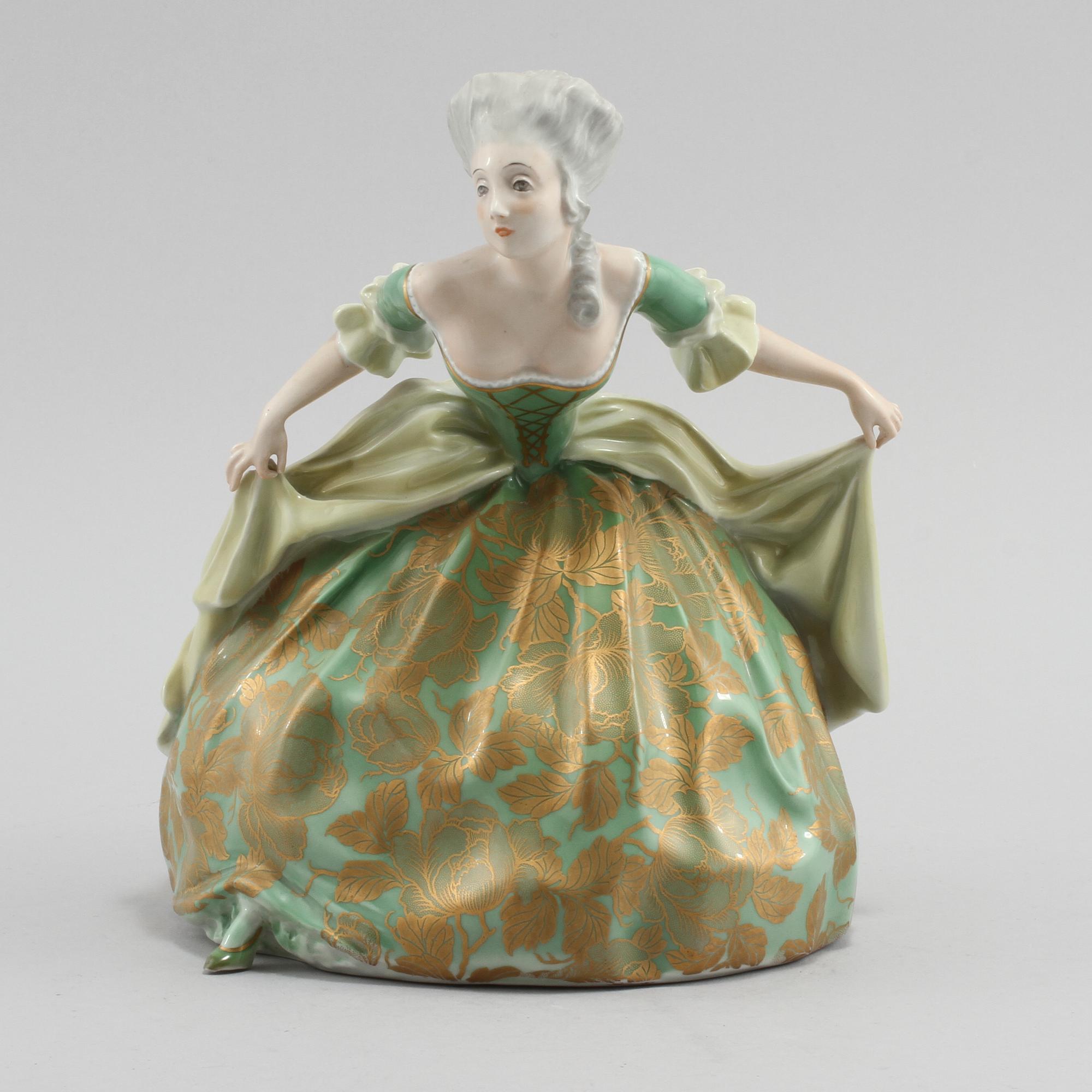 FIGURIN, porslin, Rosenthal, 1900-talets mitt.