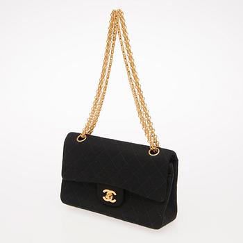 CHANEL, "Small Jersey Double Flap Bag", VÄSKA.