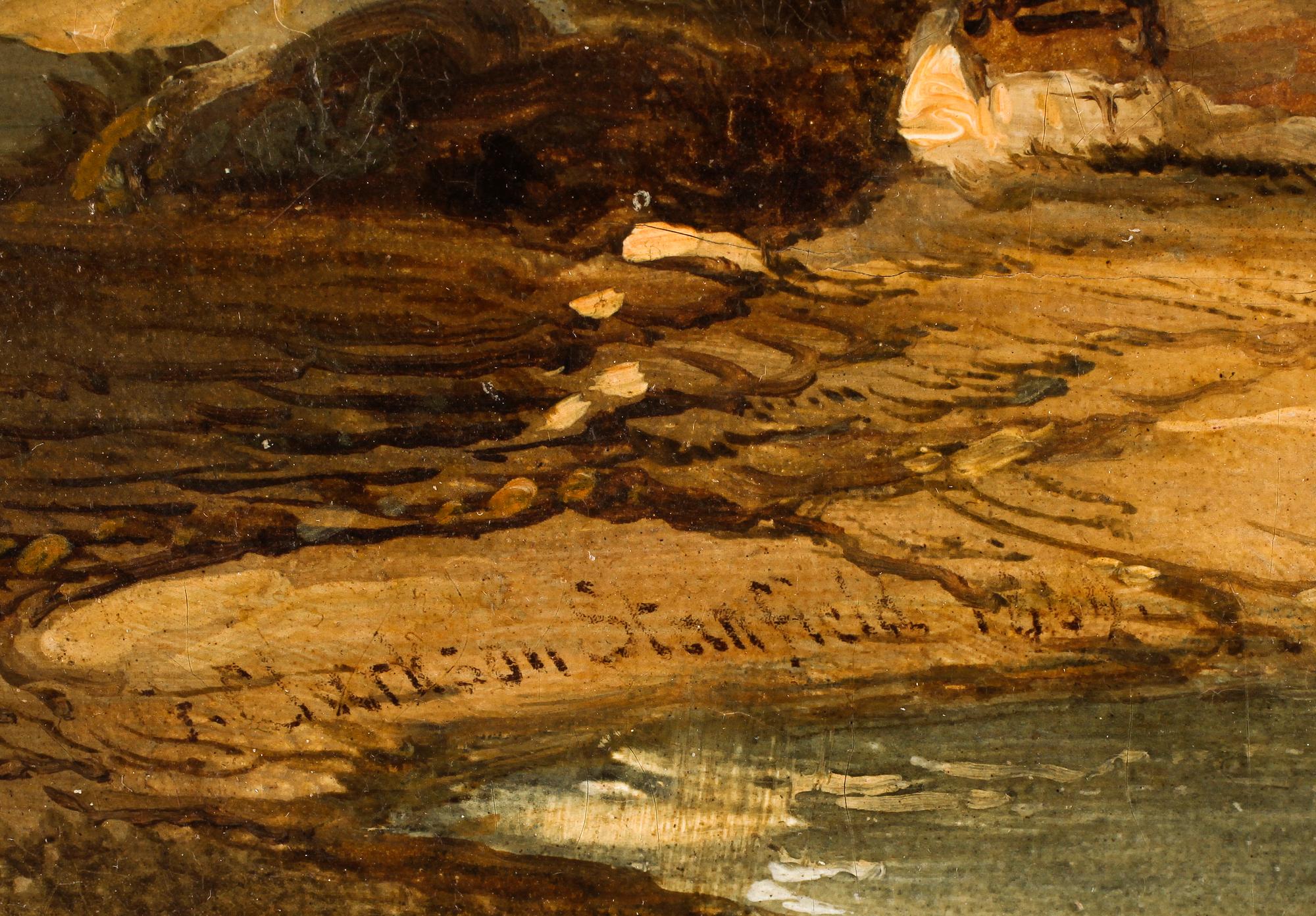 GEORGE CLARKSON STANFIELD, tillskriven, olja på duk, signerad och daterad 1869?.