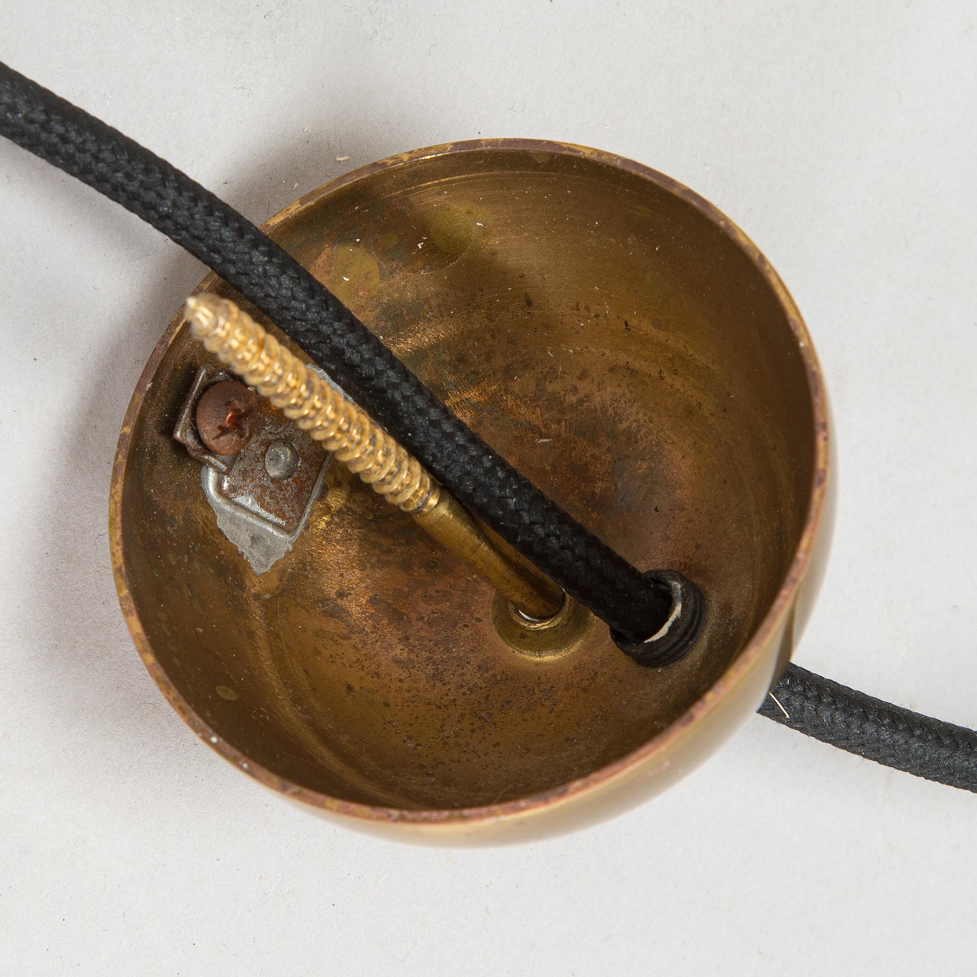 Florian Schulz, A 1970s ceiling light 'Onos 40', manufacturer Licht & Object, Germany.