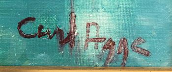 Curt Agge, olja på duk signerad.