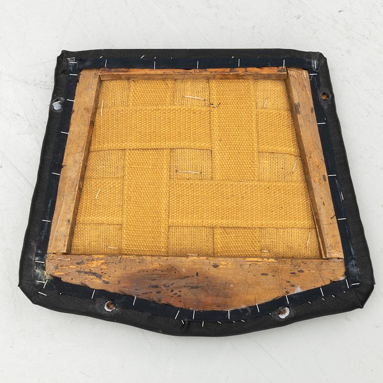 A set of five similar chairs, late 18th century.