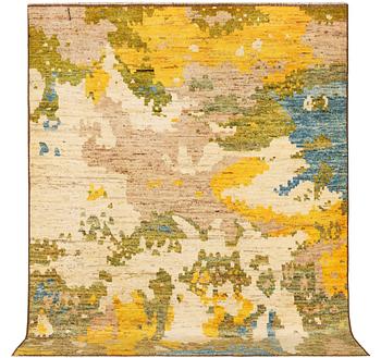 An Ushak Design carpet, a. 295 x 247 cm.