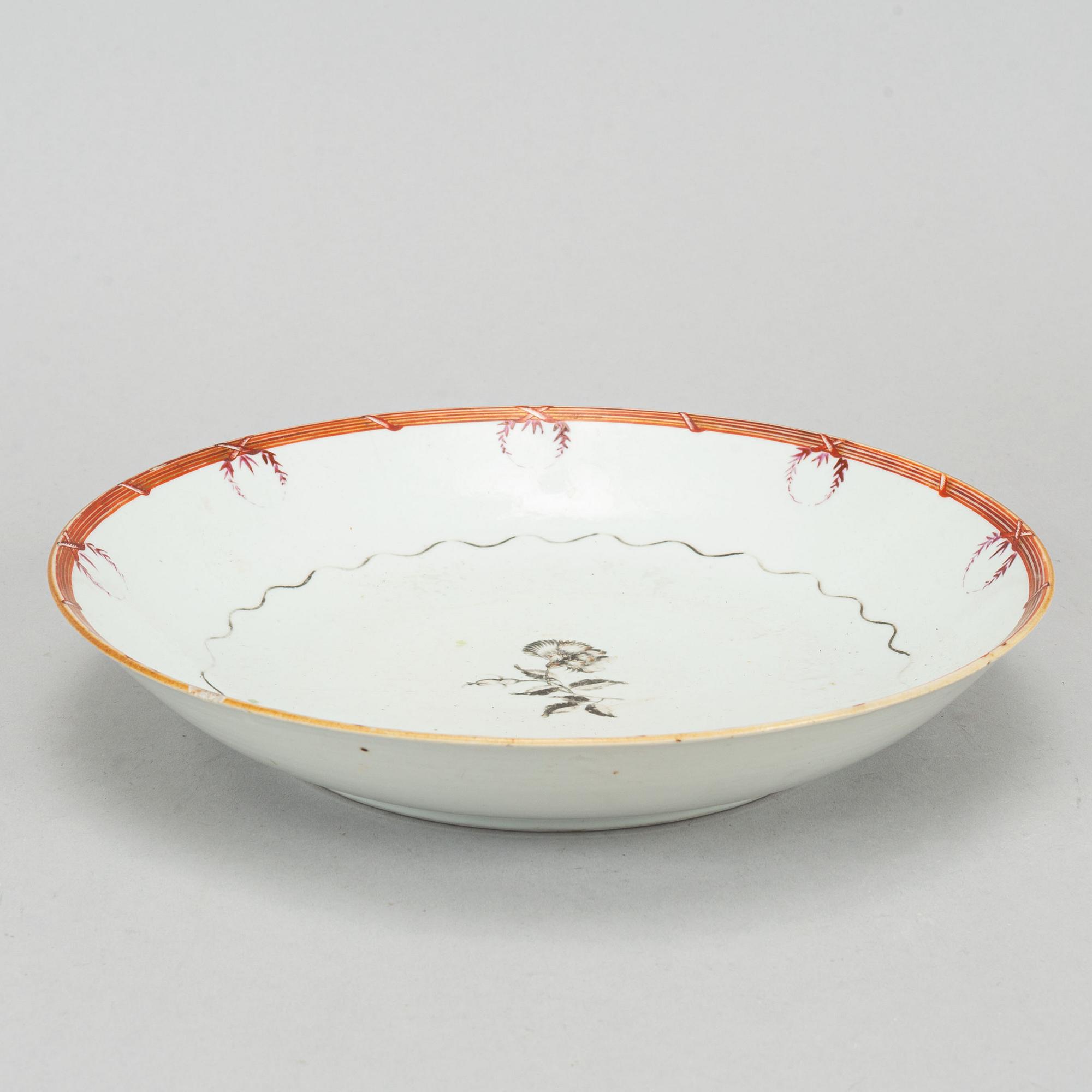 Servisdelar, 26 st, Qing dynastin, Jiaqing, ca (1796-1820).
